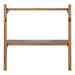 Accent Shelf Rustic Brown 24x8x24 5