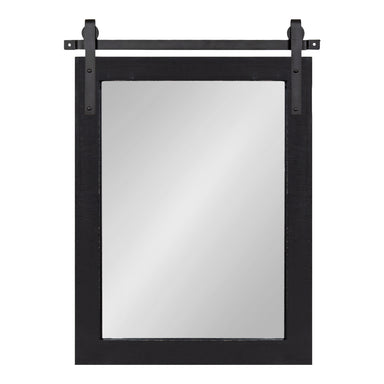 Rectangle Mirror Black 18x26 2