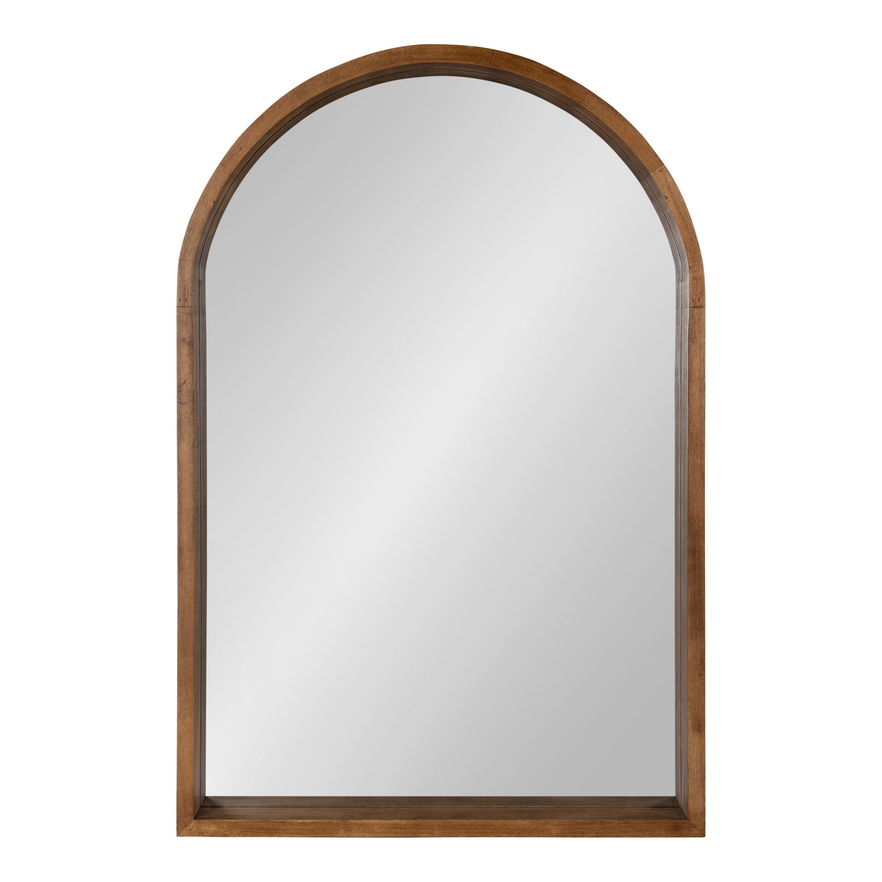 Arch Mirror Rustic Brown 24x36 2
