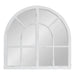 Windowpane Mirror White 30x29 2