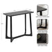 Console Table Black 32x15x30 2
