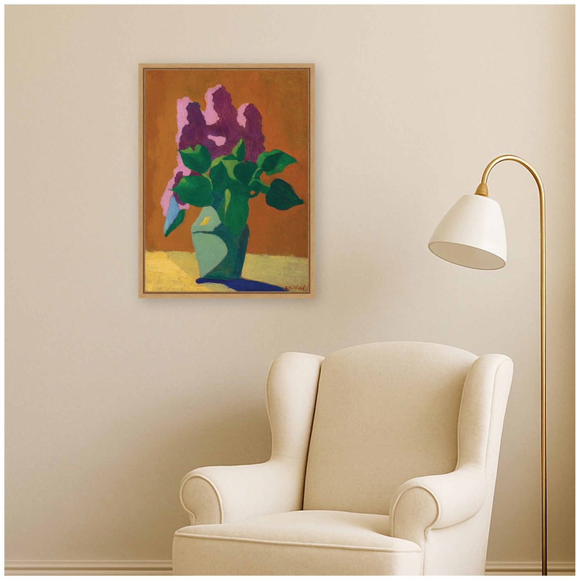 Framed Canvas 18x24 Sylvie Natural 5