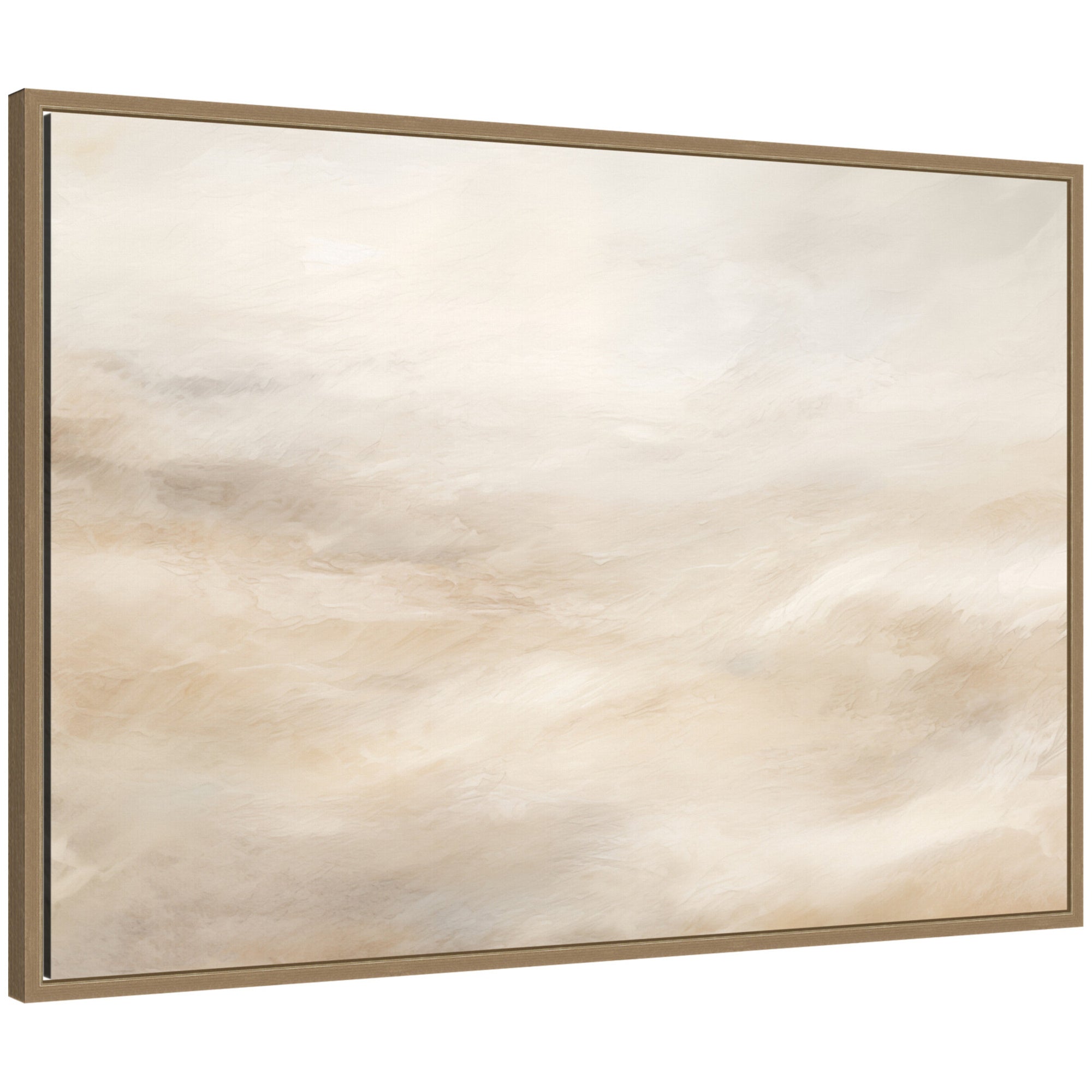 Framed Canvas 33x23 Sylvie Dark Gold 1
