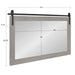 Rectangle Mirror Gray 40x26 5