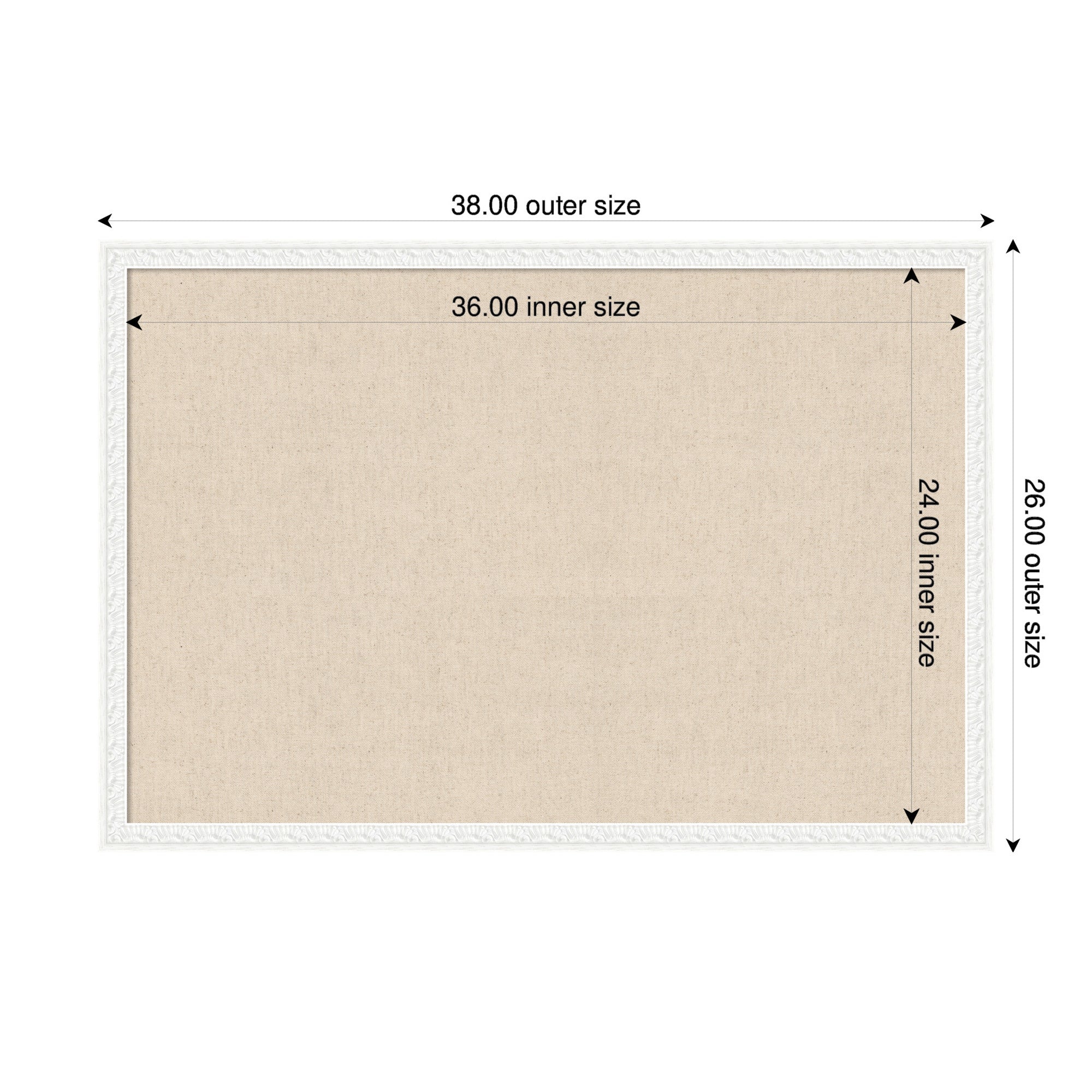 Pinboard 38x26 Bethany White 2
