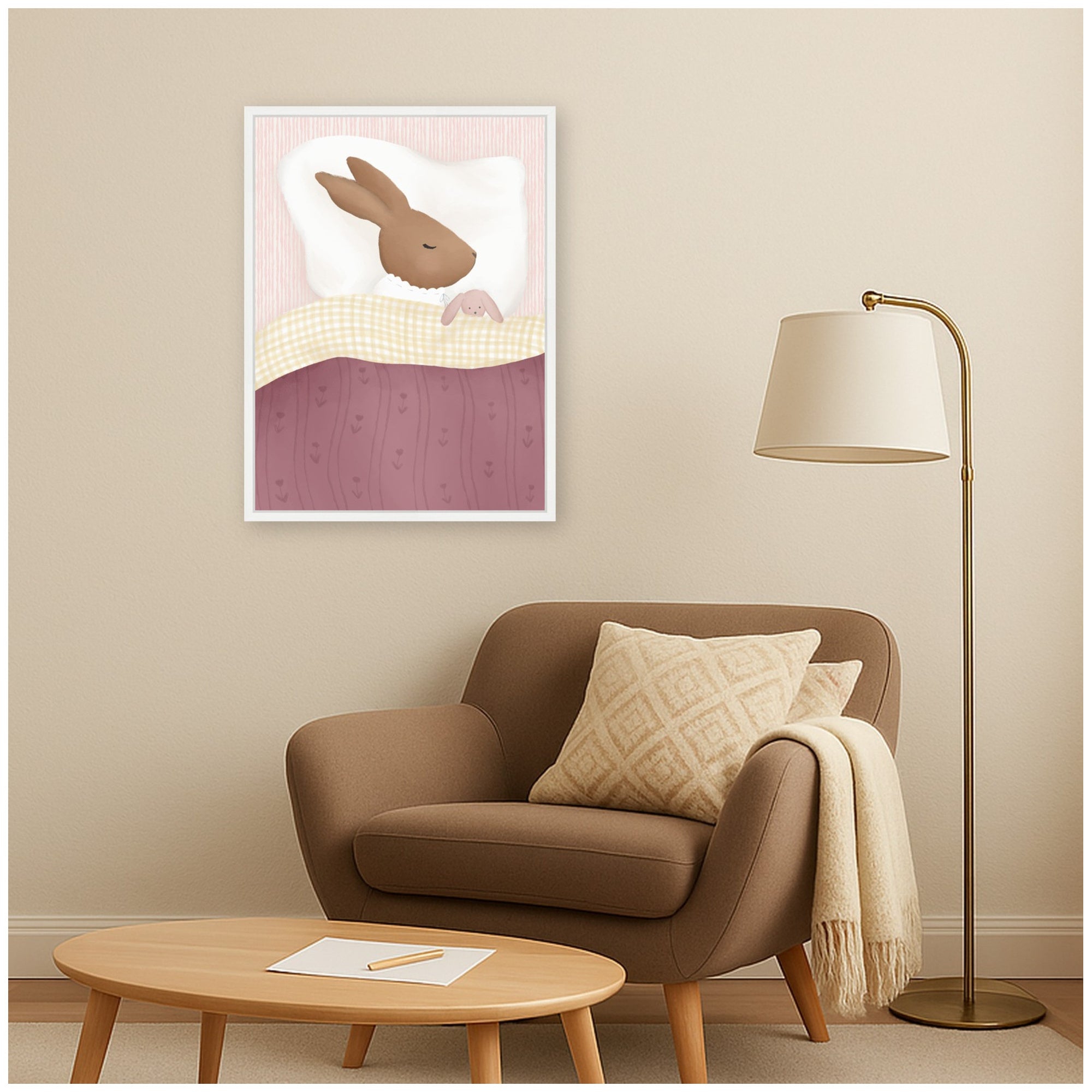 Framed Canvas 18x24 Sylvie White 6
