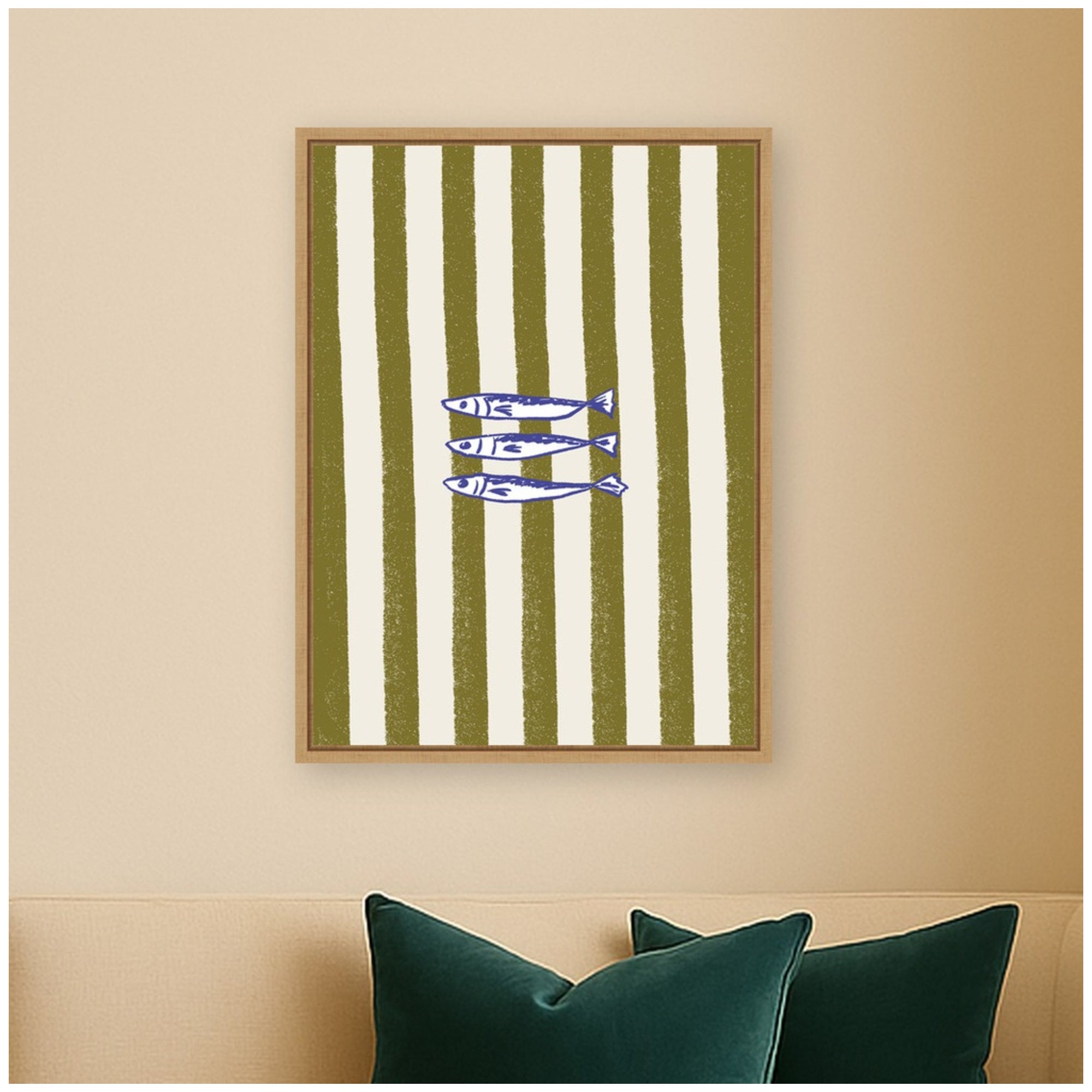 Framed Canvas 18x24 Sylvie Natural 7