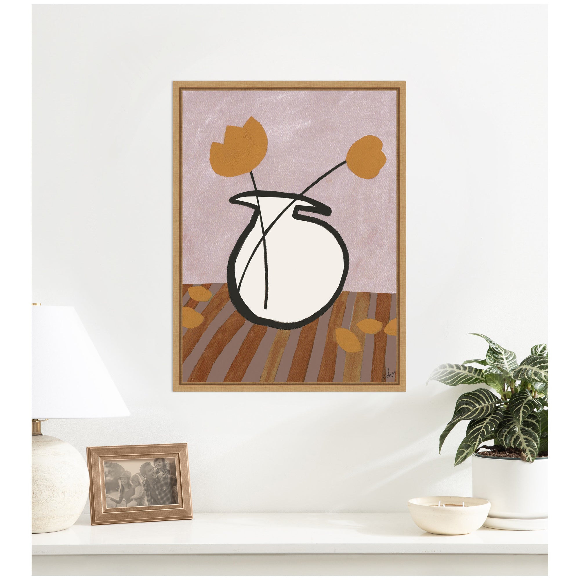 Framed Canvas 18x24 Sylvie Natural 7