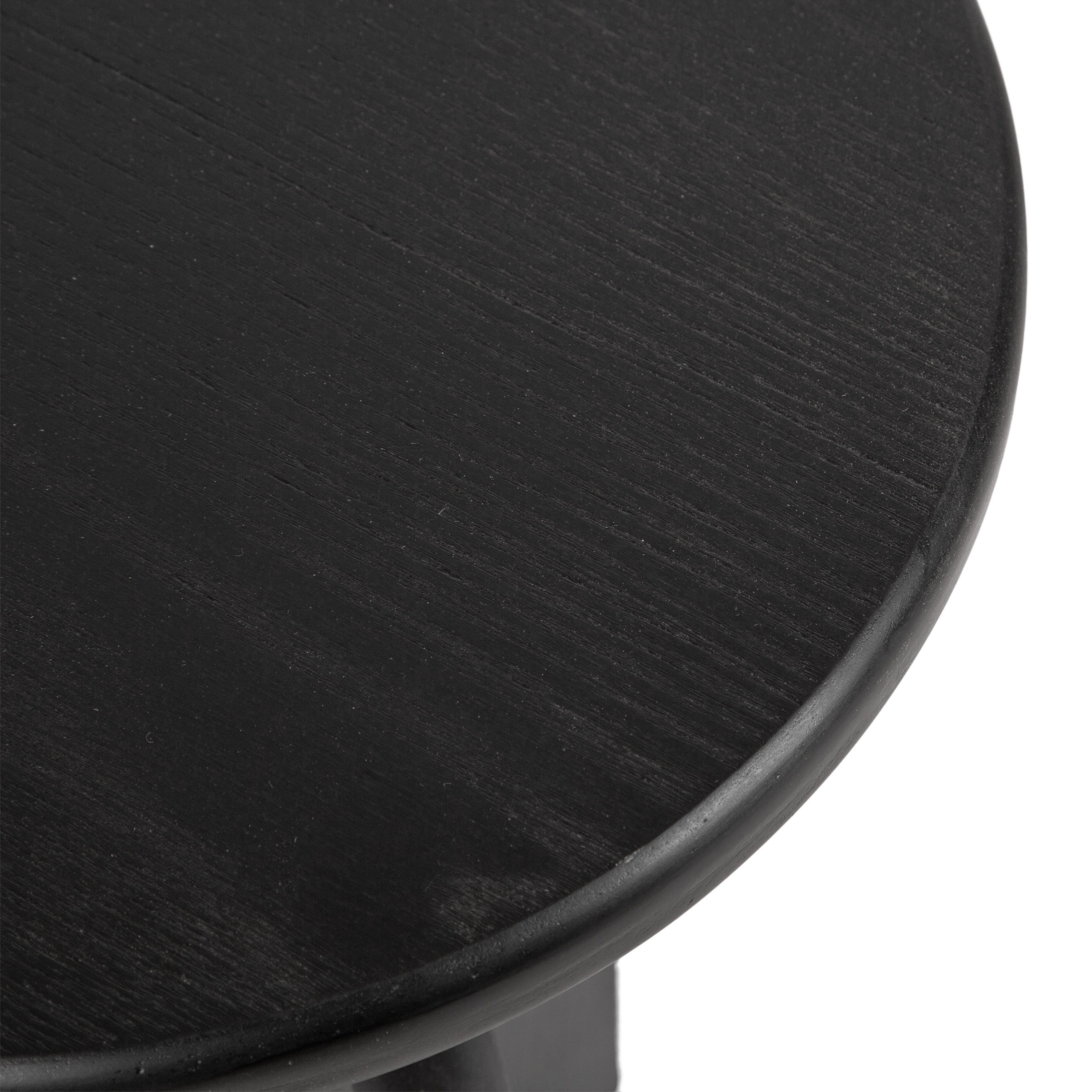 Drink Table Black 12x12x22 3
