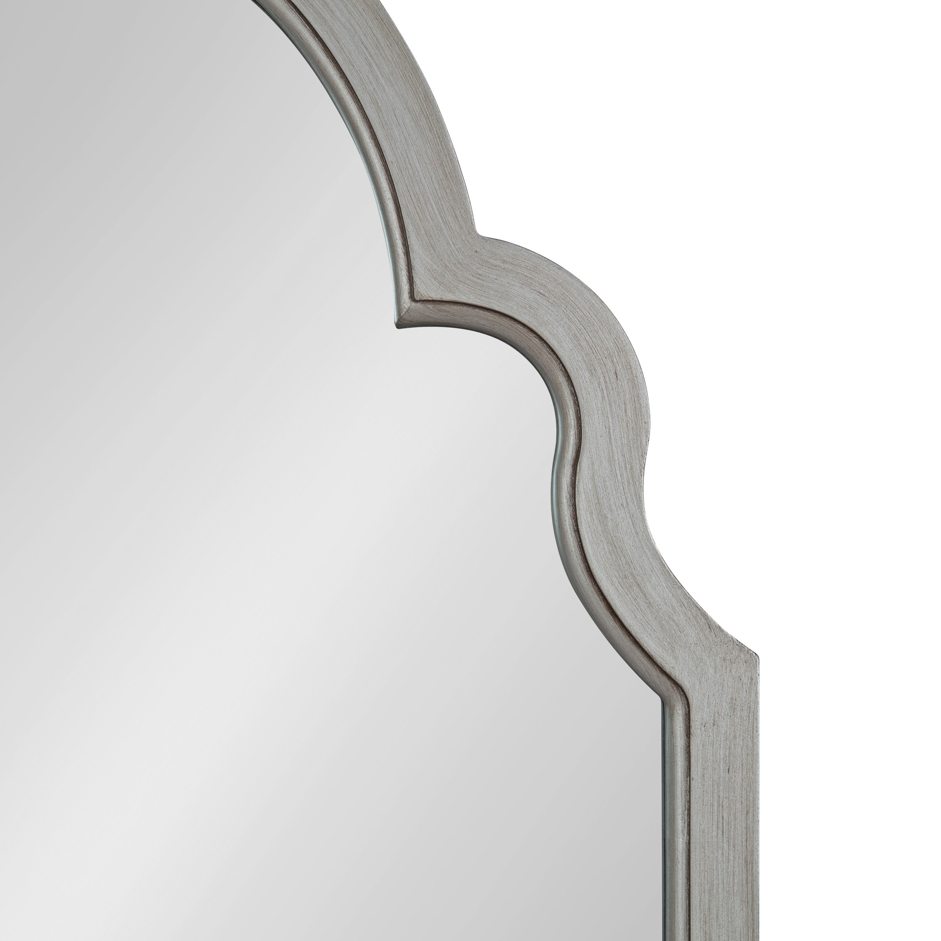 Arch Mirror Silver 24x36 3