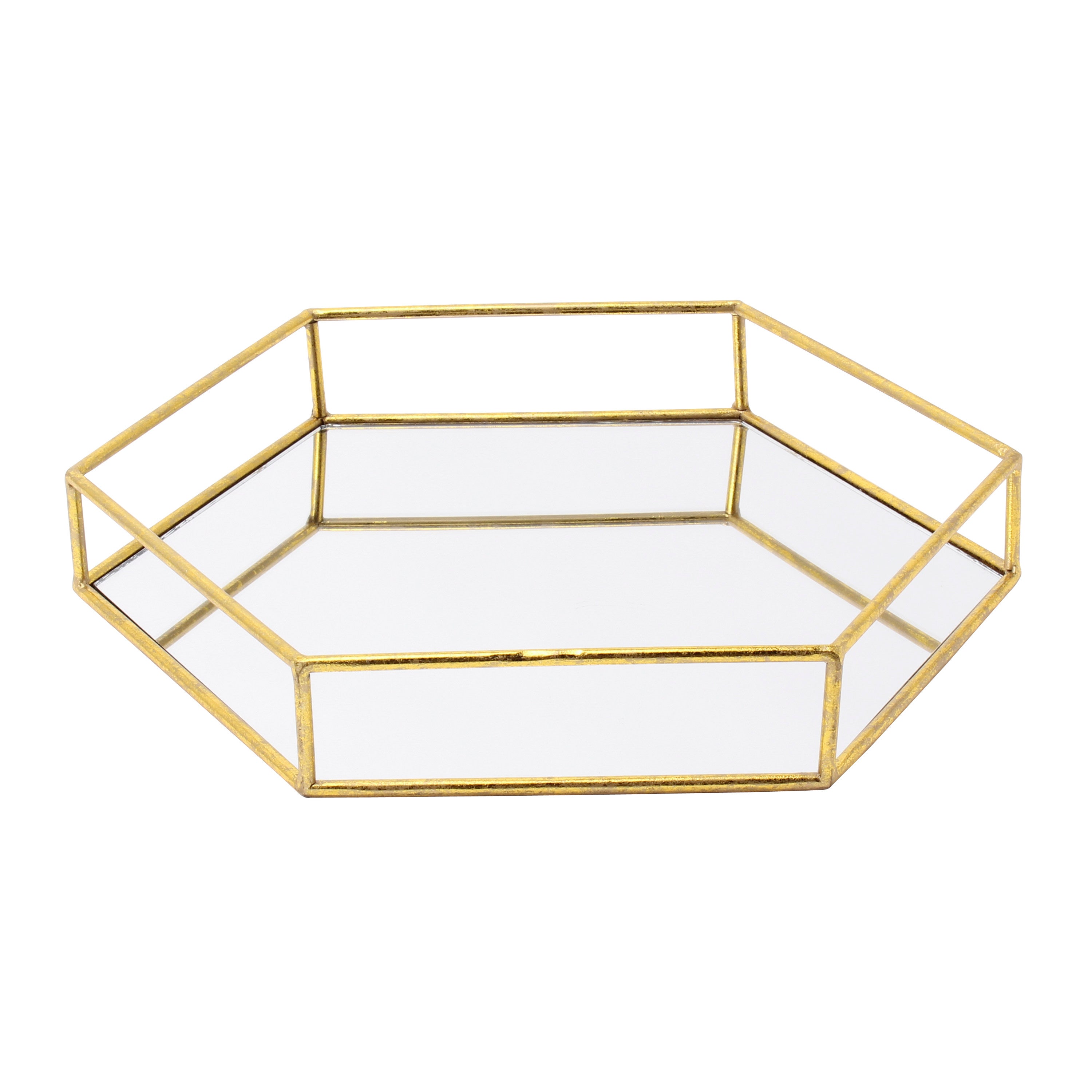 Tray Set Gold 2 Piece 5