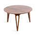 Coffee Table Walnut Brown 30x30x19 5