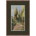 Framed Art 28x42 Florence Medium Brown 1