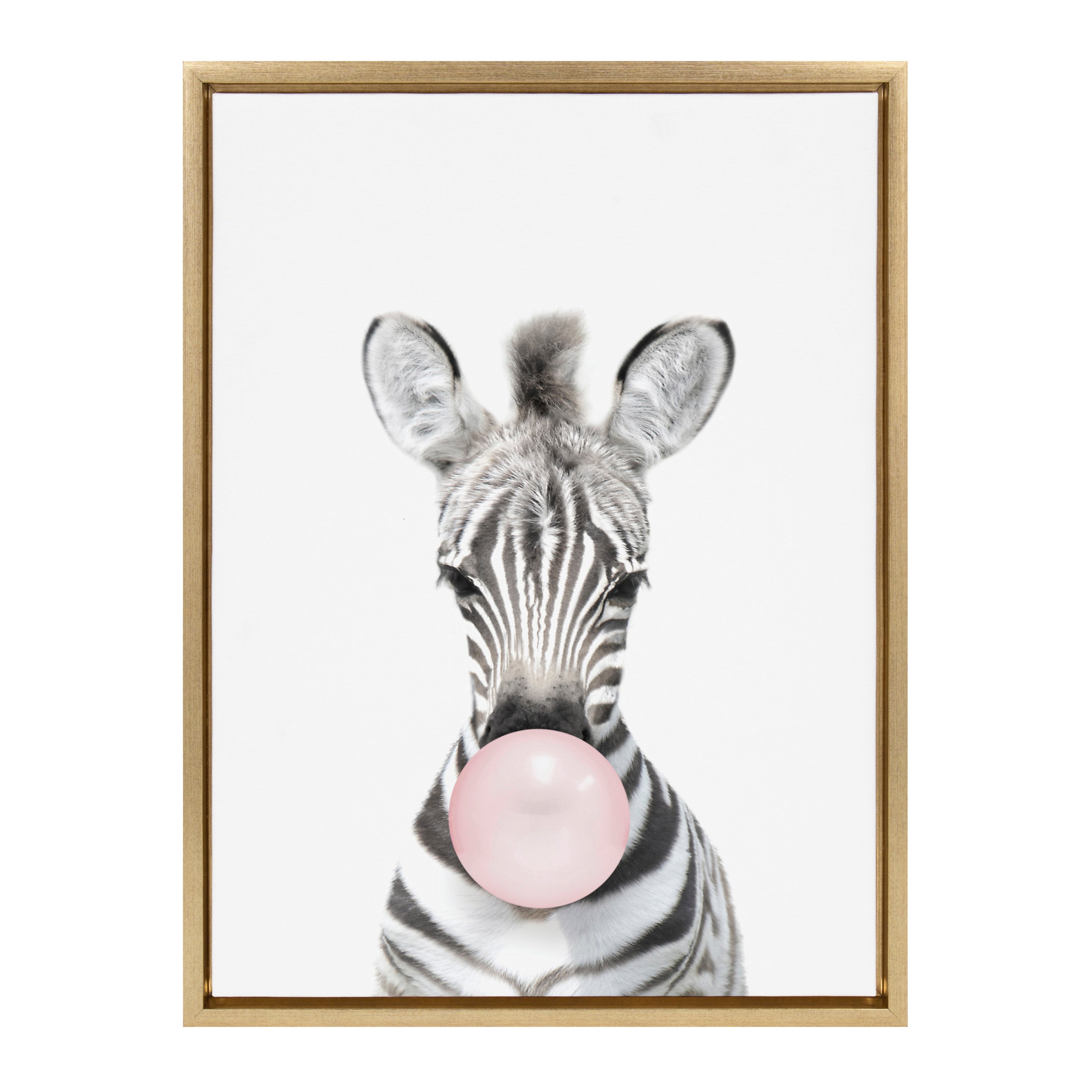 Framed Canvas Sylvie Bright Gold 18x24 2