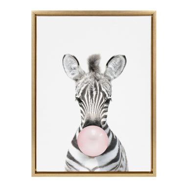 Framed Canvas Sylvie Bright Gold 18x24 2