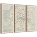Art Set Sylvie Dark Gold 3 Piece Set 18x40 1