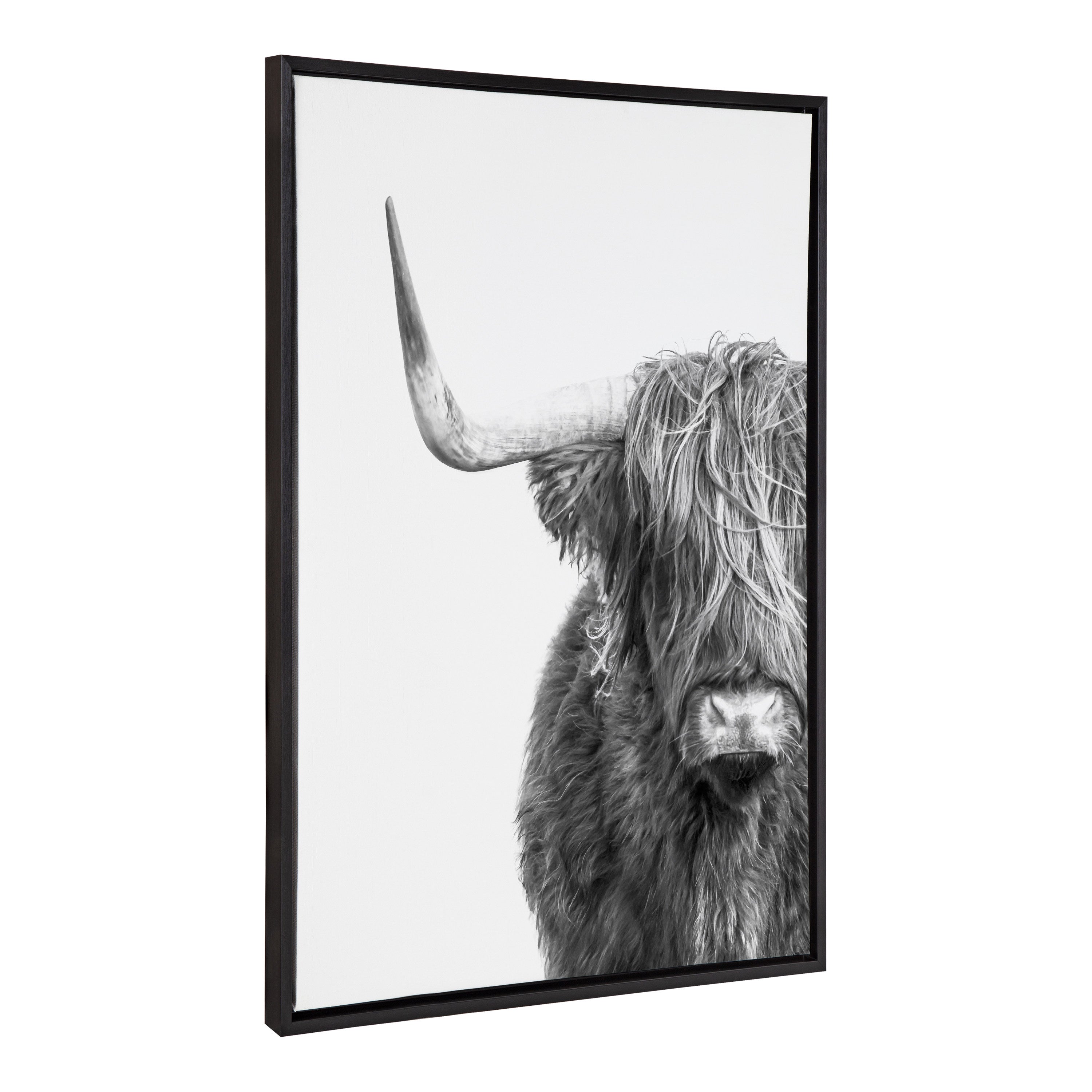 Framed Canvas Sylvie Black 28x38 1