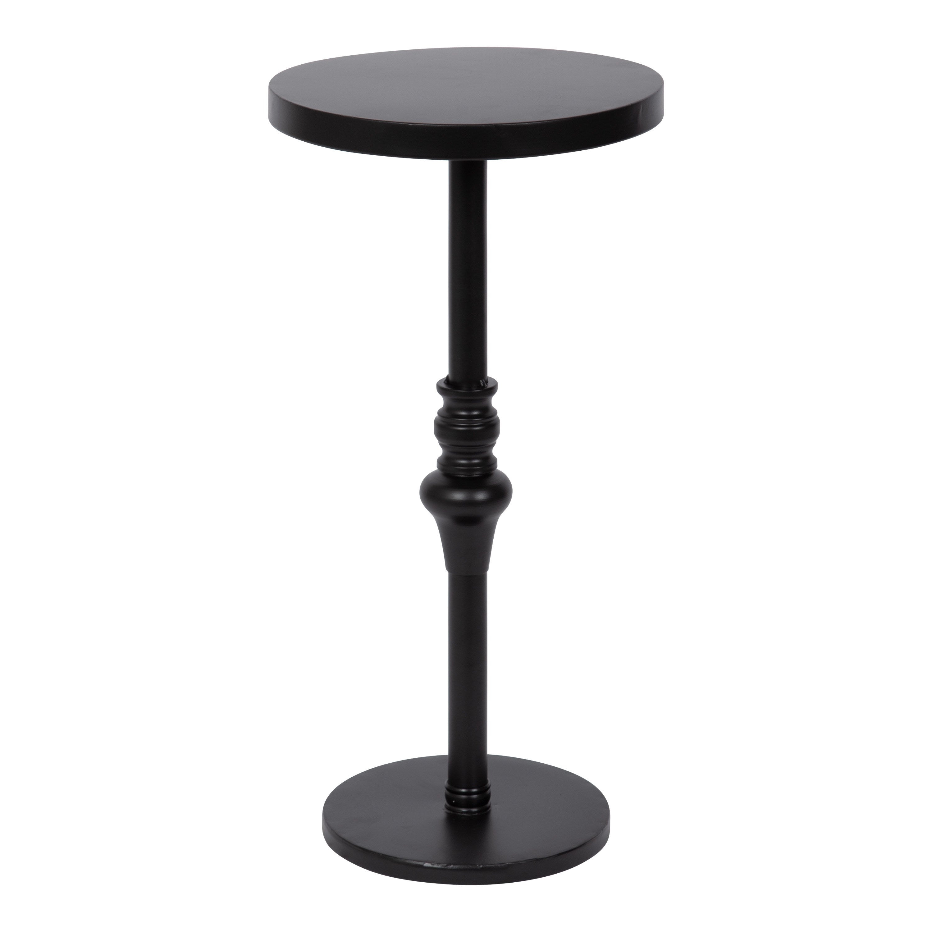 Drink Table Black 13x13x26 1