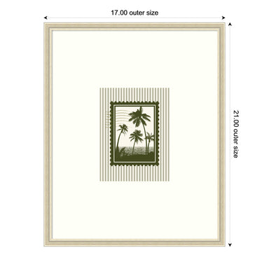 Framed Art 17 x 21 Edith Silver 2