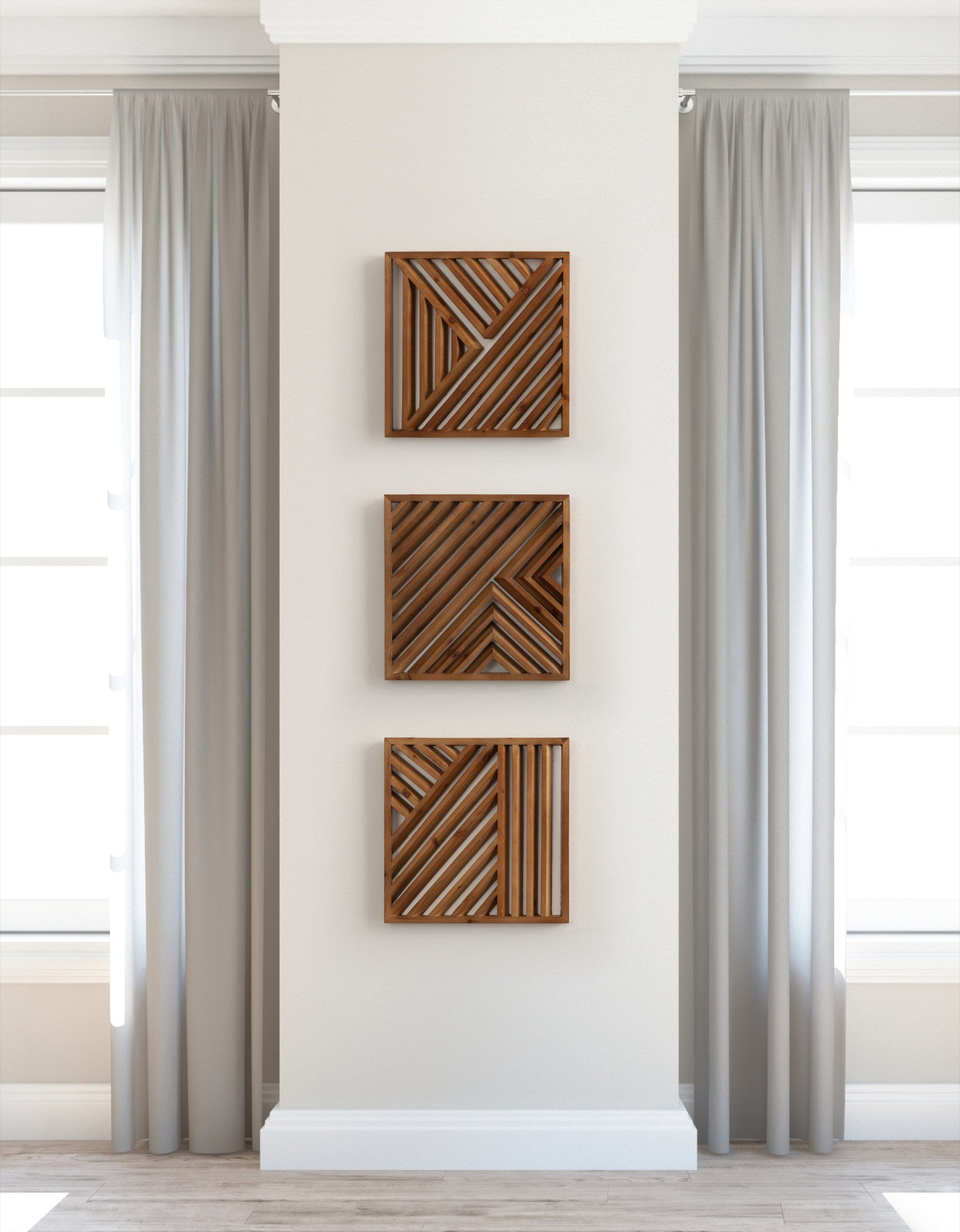 Barreda Wood Wall Art Set