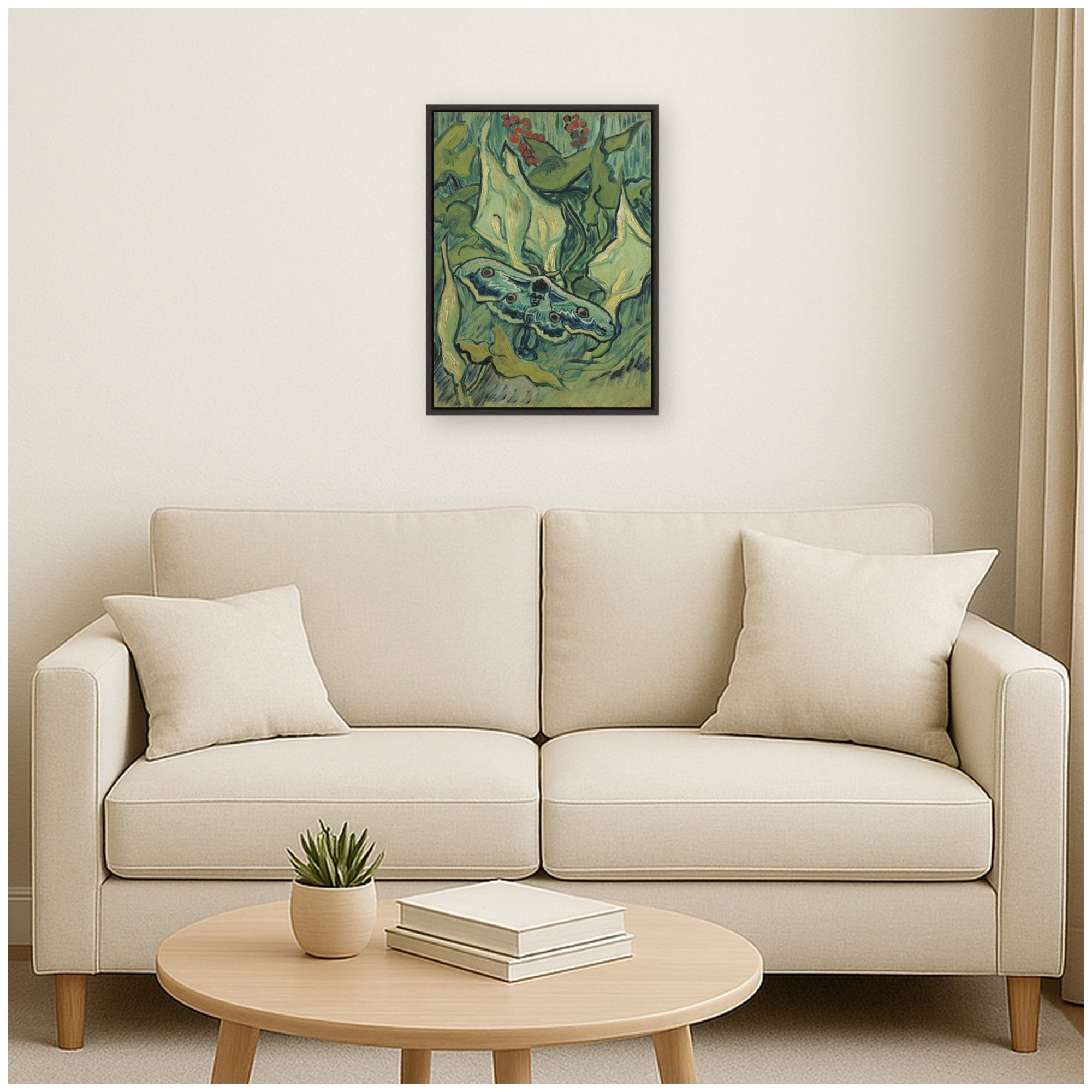 Framed Canvas 18x24 Sylvie Dark Grey 5