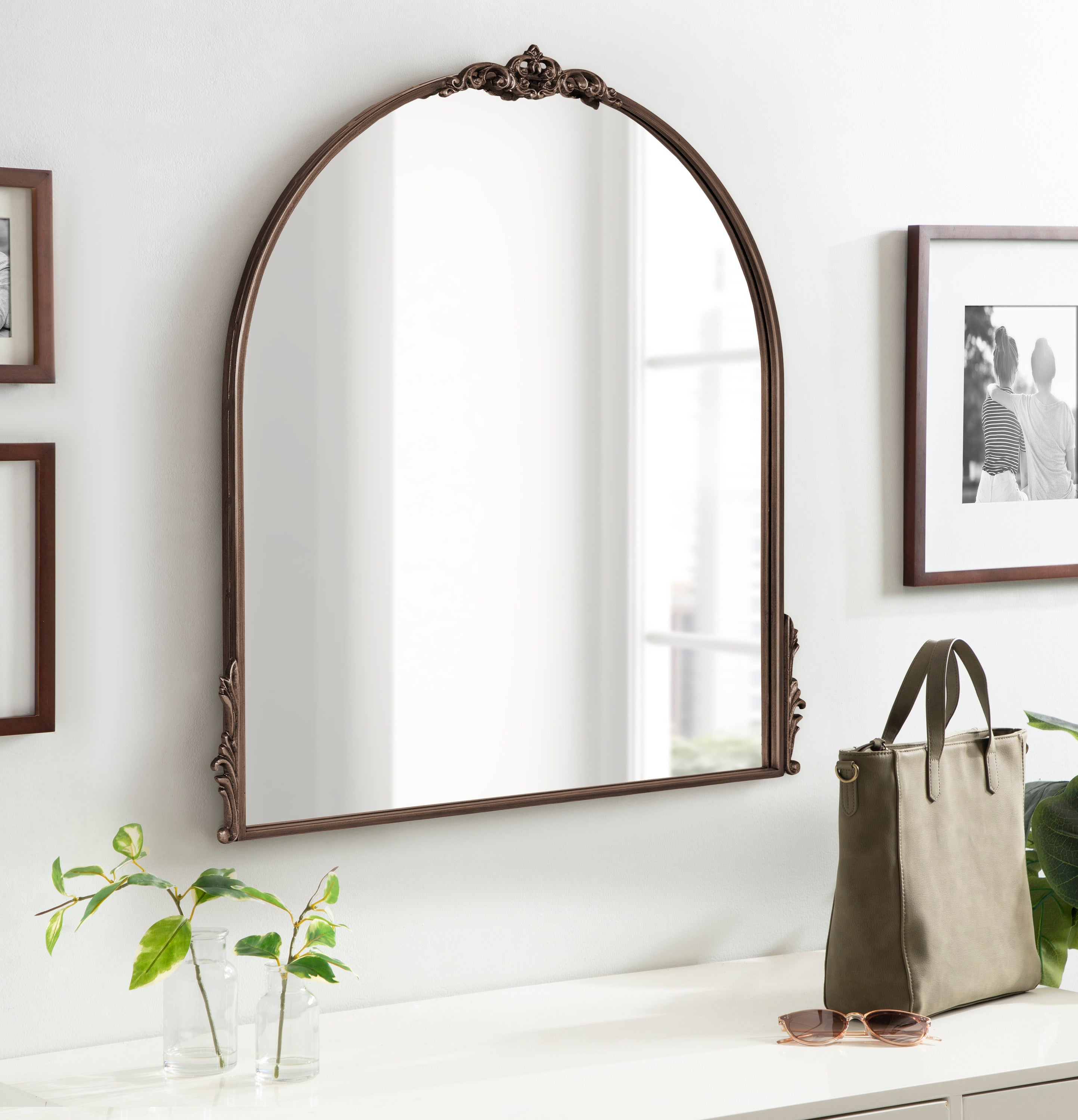 Arch Mirror Bronze 32x30 6