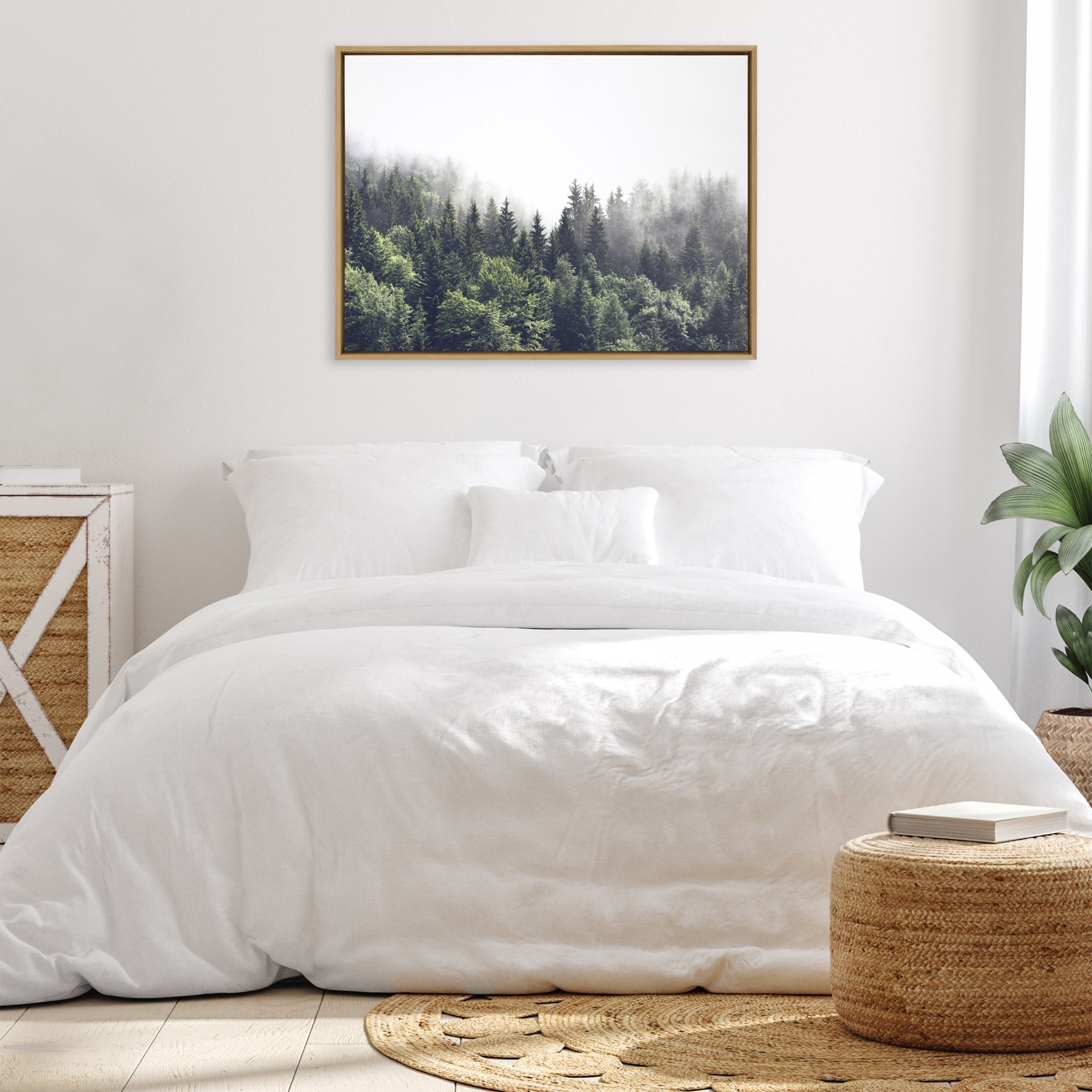 Framed Canvas 28x38 Sylvie Natural 5