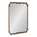 Rectangle Mirror Gold 20x27 1