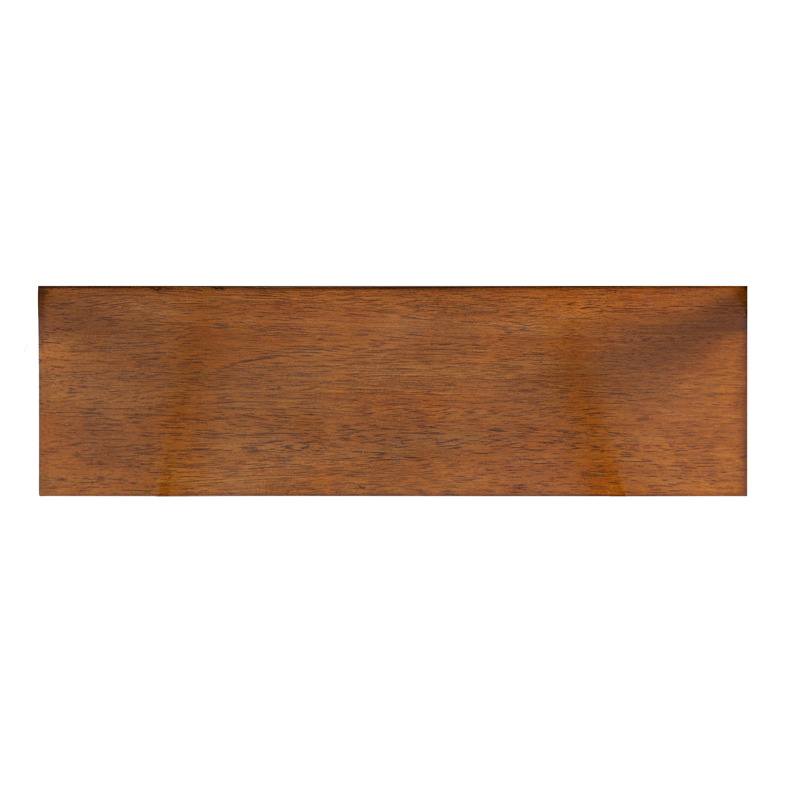 Accent Shelf 15x32 Walnut Brown Gold 6