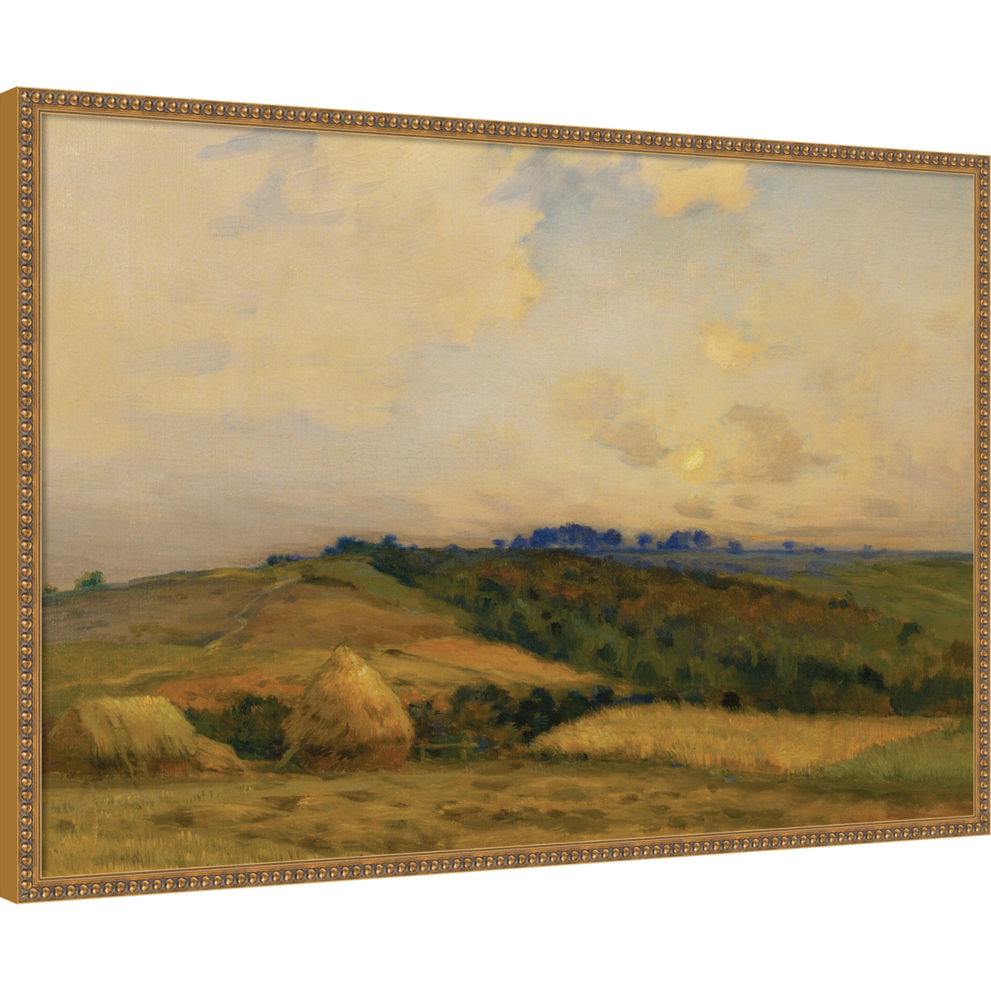 Mounted Canvas 37 x 25 Bradford Bead Gold 1