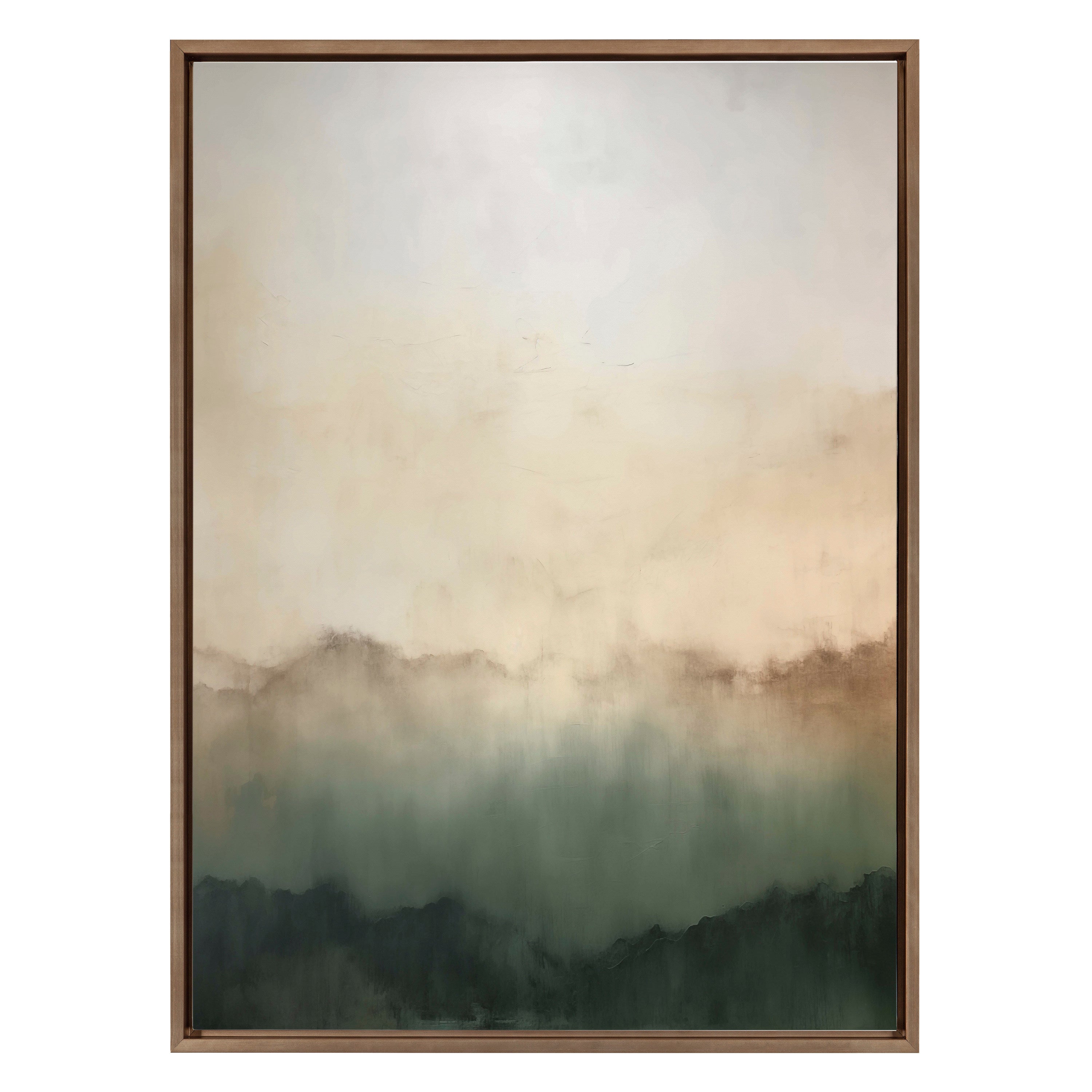 Framed Canvas 31.5x41.5 Sylvie Dark Gold 2