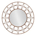 Decorative Mirror Bronze 28" Diameter 2