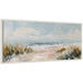 Framed Canvas 40x18 Sylvie Beaded White 1