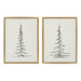 Art Set 2 Piece Set 18x24 Sylvie Bright Gold 1