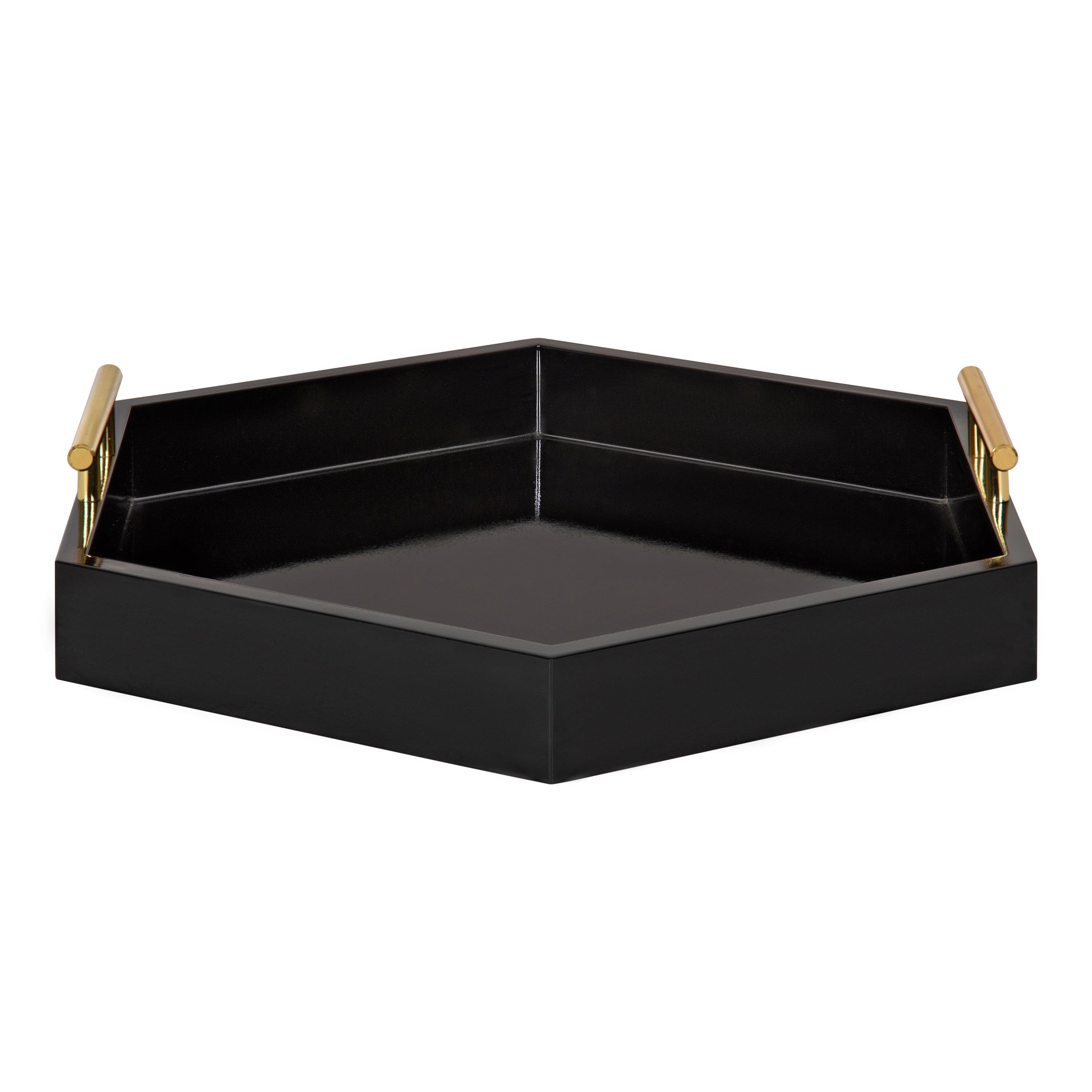 Single Tray Black Gold 18x18 2