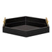 Single Tray Black Gold 18x18 2