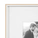 Wall Frame 16x16 matted to 8x8 White Natural 3
