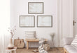 Art Set 3 Piece Set 18x24 Sylvie Graywash 6