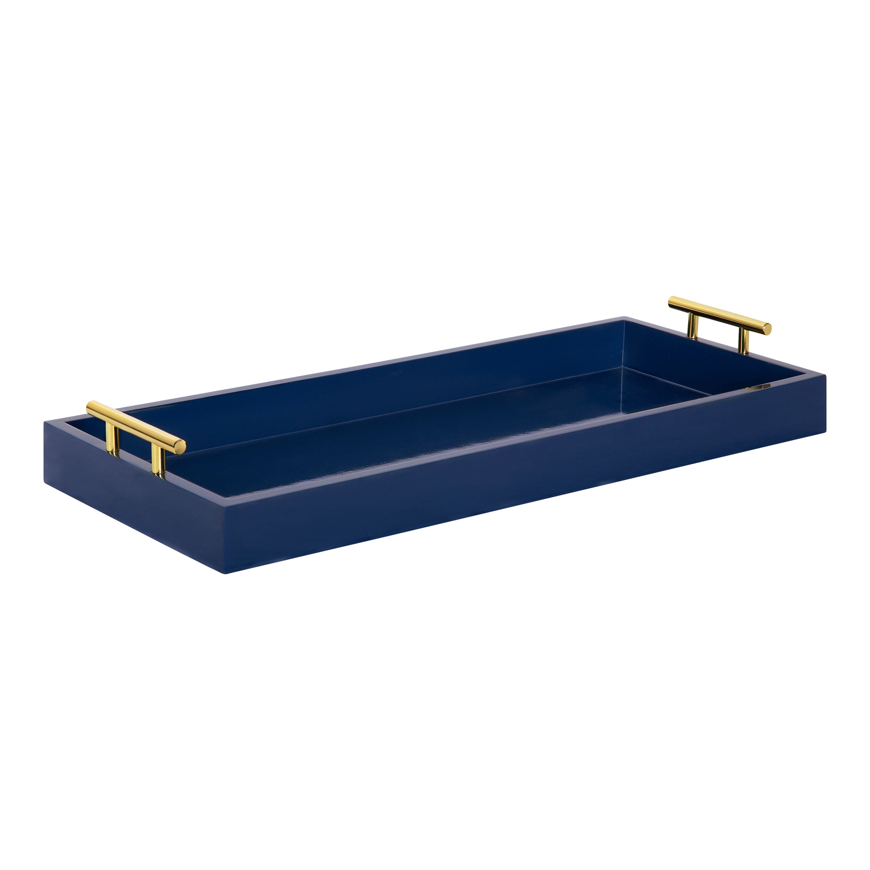 Single Tray Navy Blue Gold 10x24 1