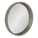 Round Mirror Gray 22" Diameter 1