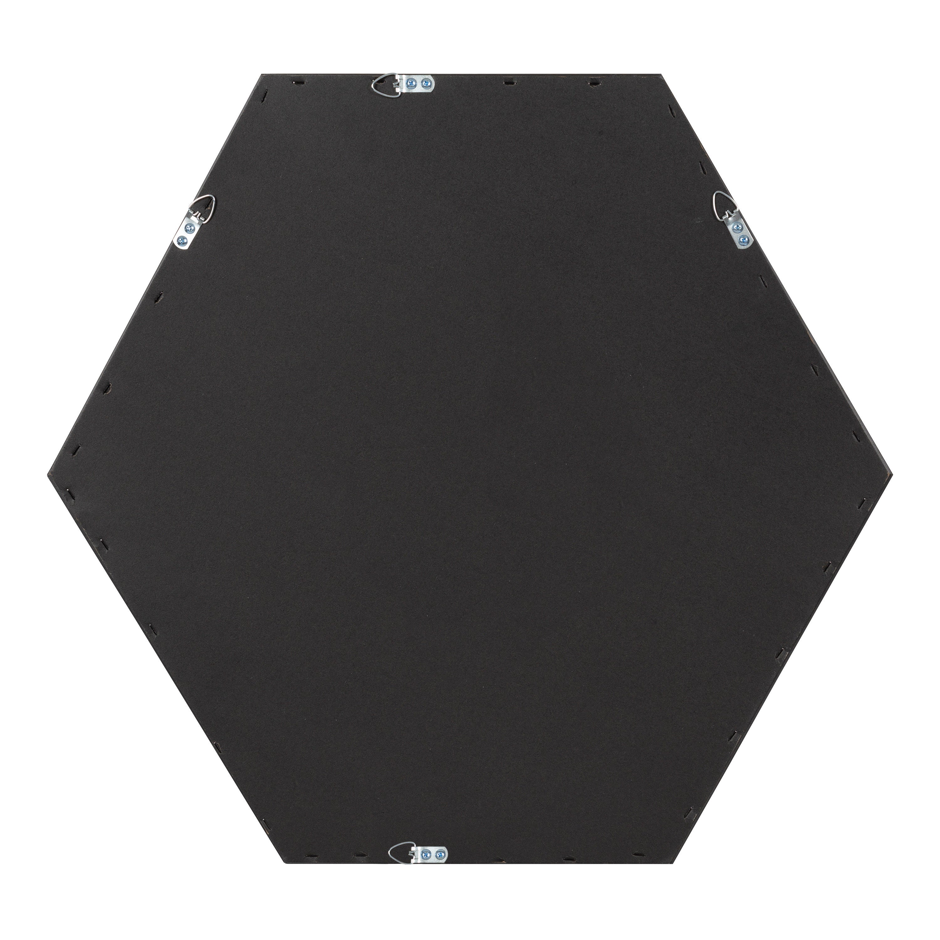 Laverty Framed Hexagon Wall Mirror
