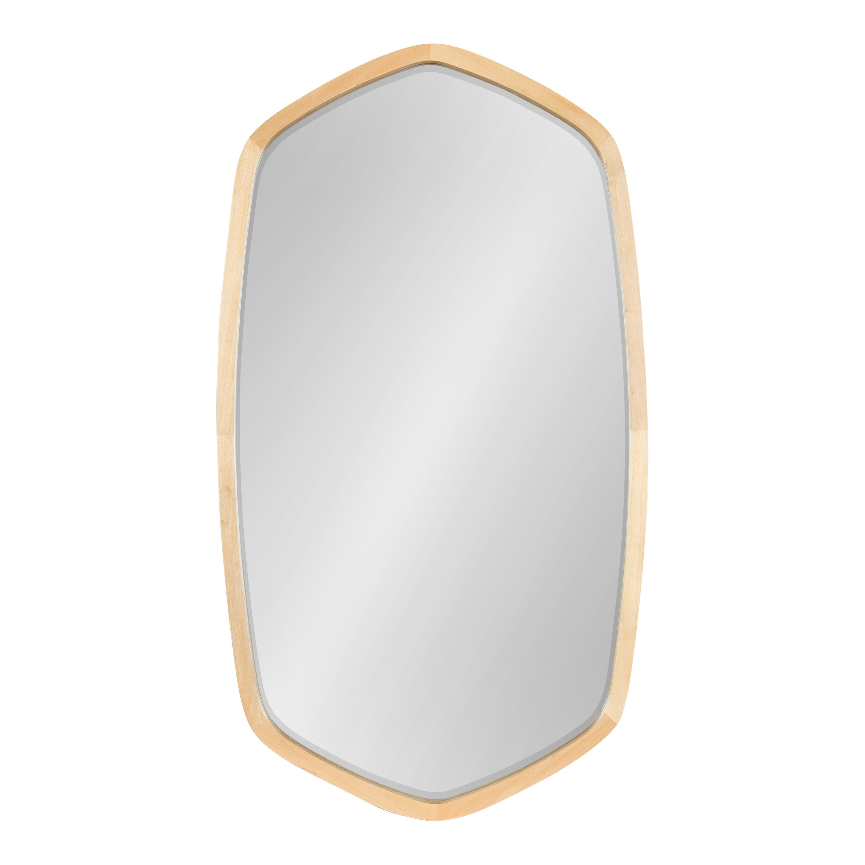 Hexagon Mirror Natural 20x36 2