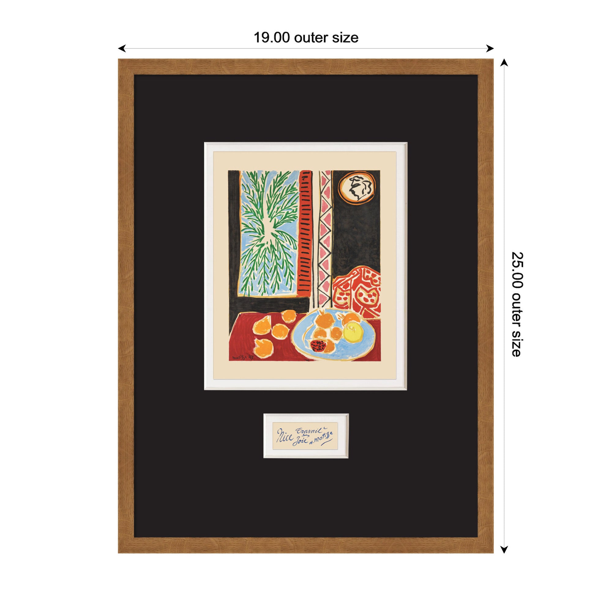 Framed Art 19x25 Carlisle Blonde Narrow 2