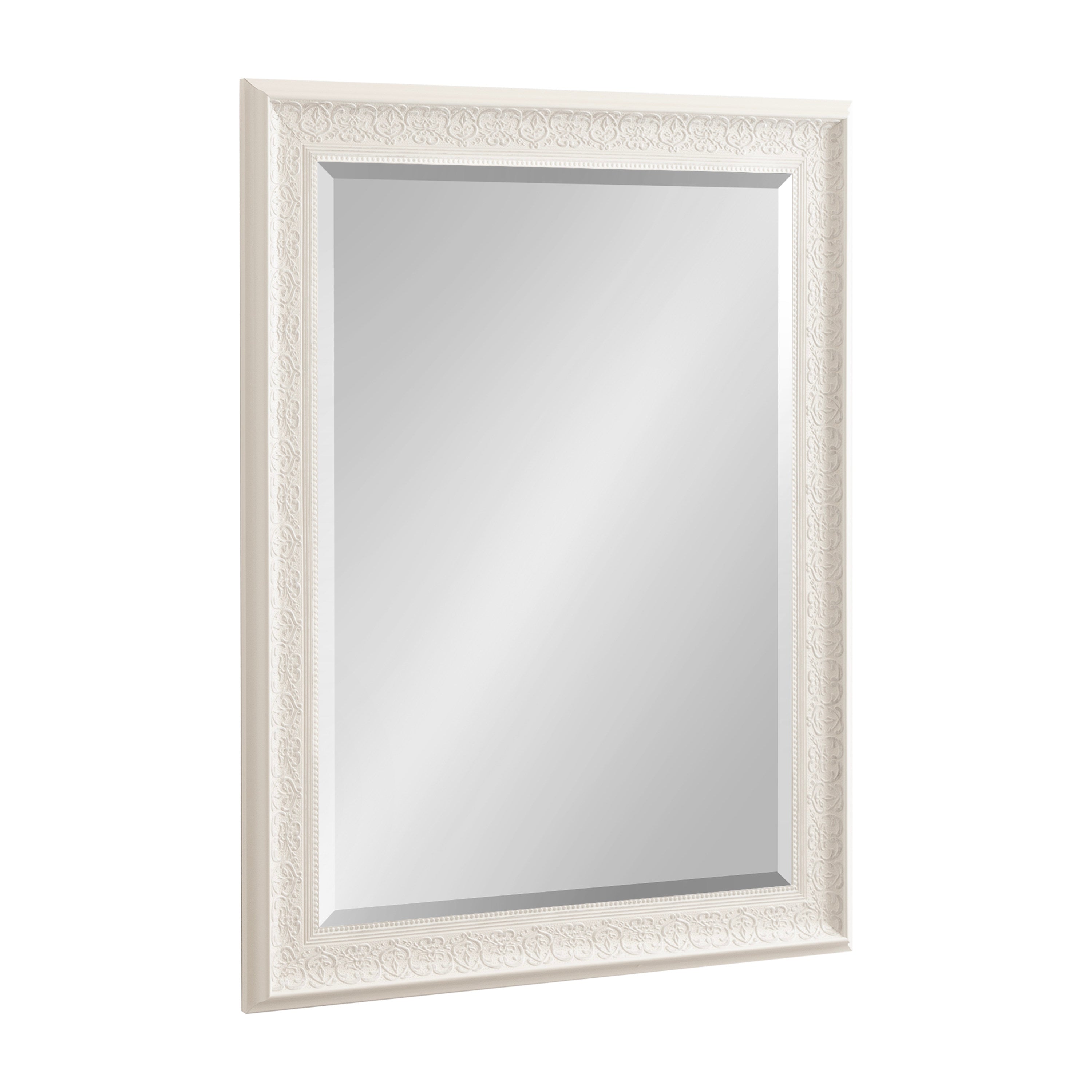 Rectangle Mirror White 22.5x28.5 1
