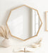 Octagon Mirror Natural 28x28 6