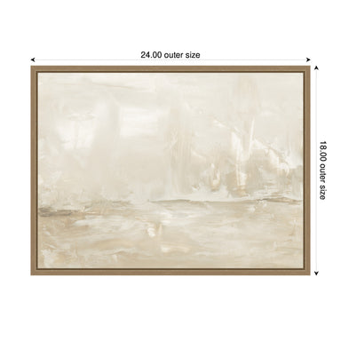 Framed Canvas 24x18 Sylvie Dark Gold 2