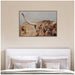 Framed Canvas Sylvie Walnut 41x28 5