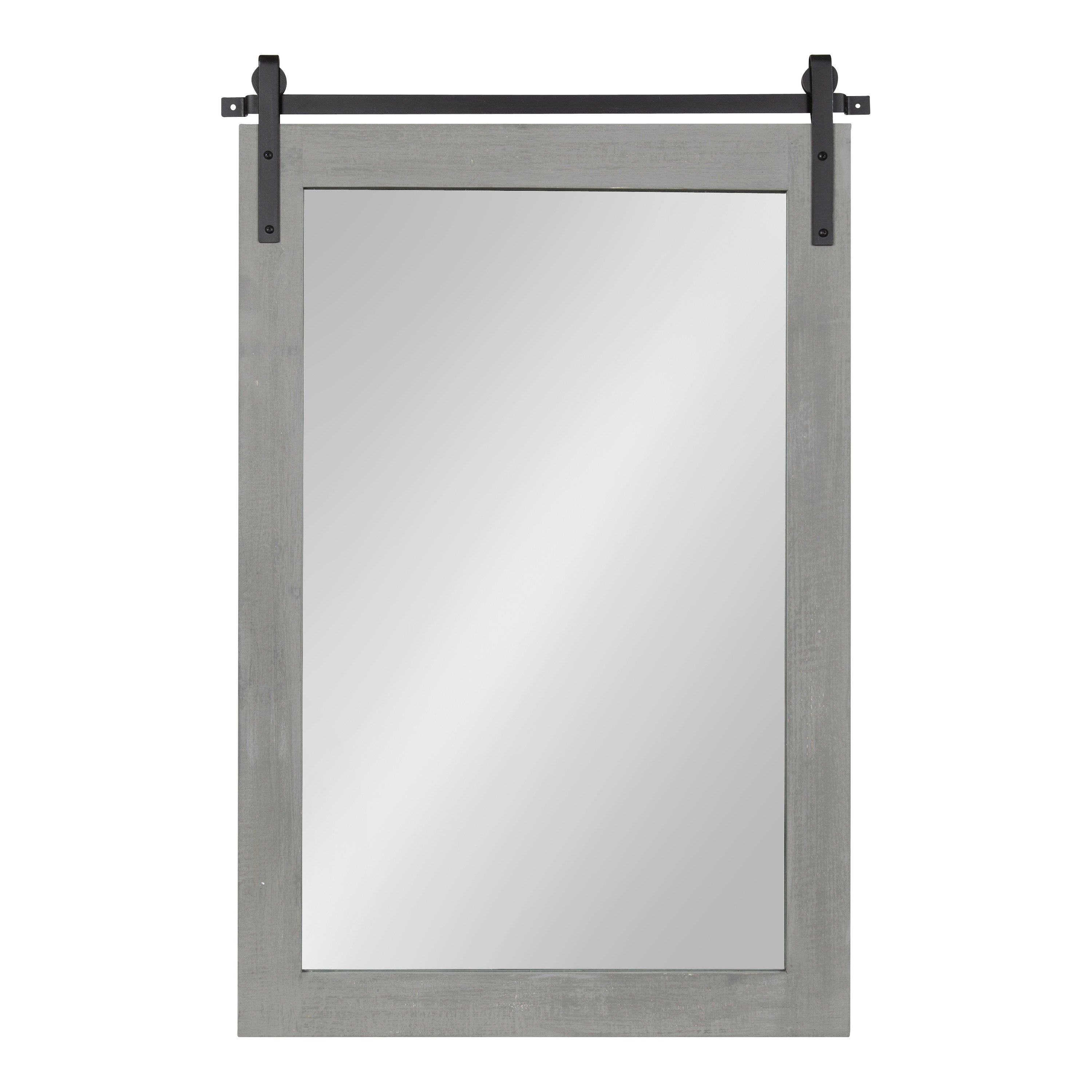 Rectangle Mirror Gray 24x38 2