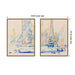 Art Set 2 Piece Set 18x24 Sylvie Dark Gold 2