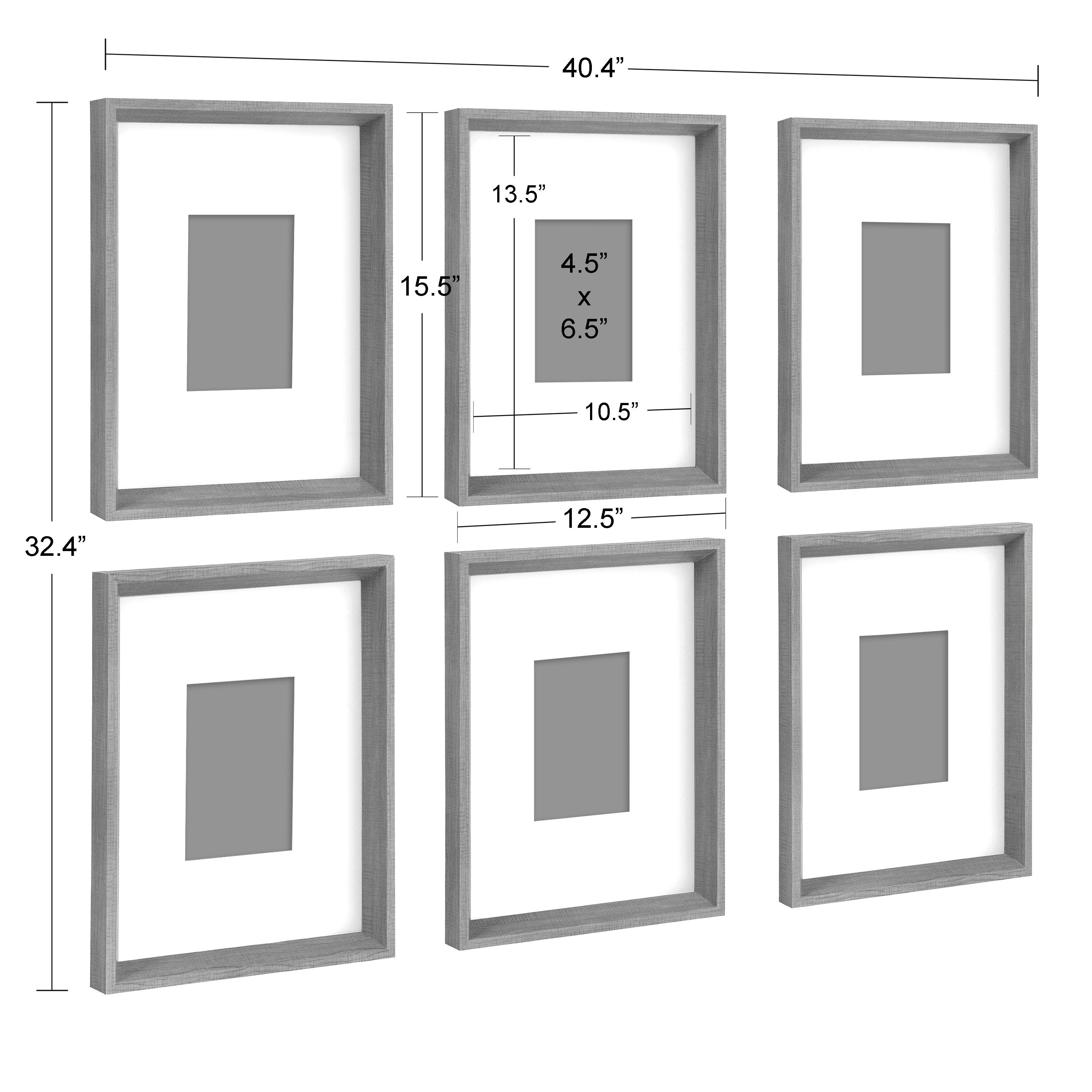 Art Set Black 6 Piece 13 in. x 16 in. 4